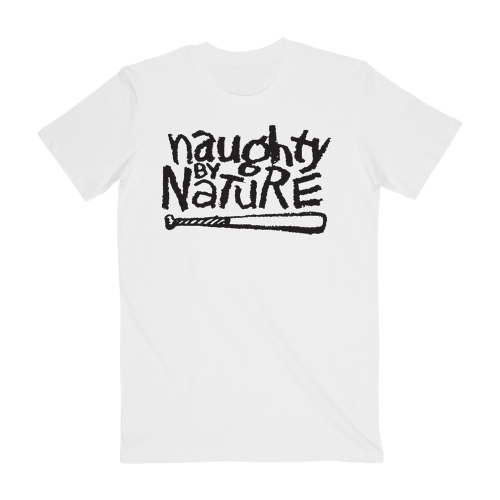 Classic Naughty Logo White Tee – Naughty by Nature Classic Naughty Logo White Tee – Naughty by Nature