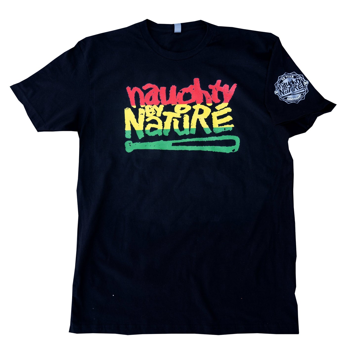 Naughty By Nature Roots Black Tee