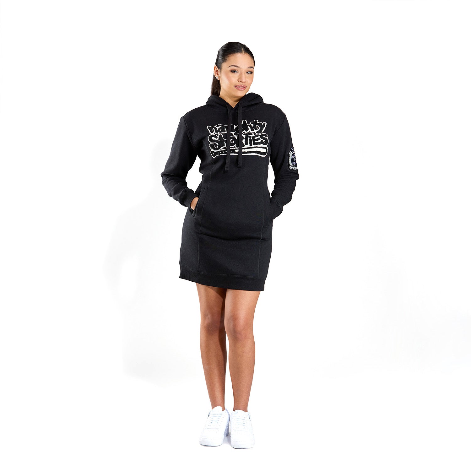 Black Hoodie Dress S Black Hoodie Dress S