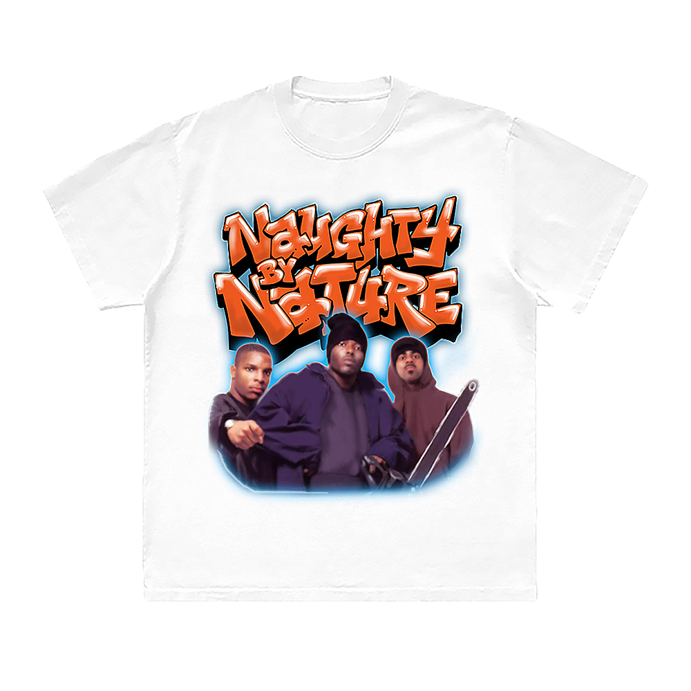 ☆New Era☆ NAUGHTY BY NATURE X New Era Short Sleeve T-Shirt ☆New Era☆ NAUGHTY BY NATURE X New Era Short Sleeve T-Shirt