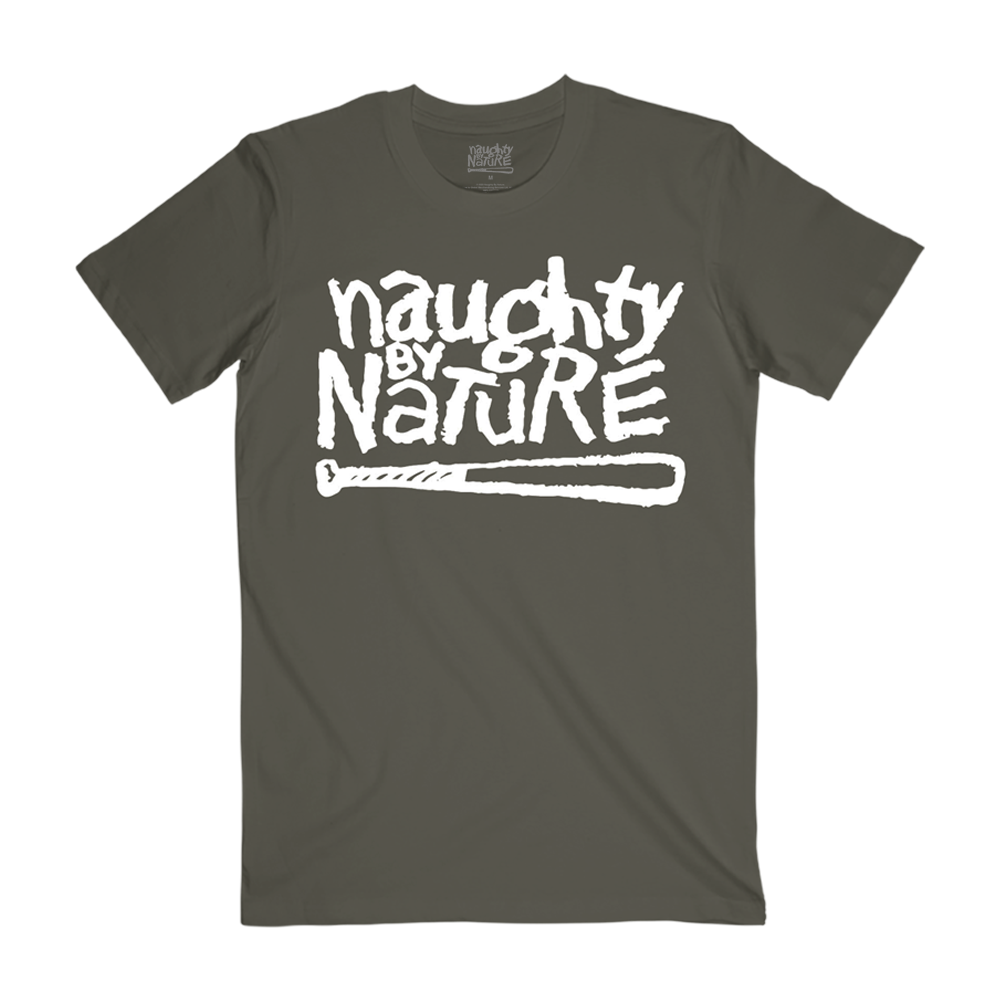 Naughty by Nature Army Green Tee