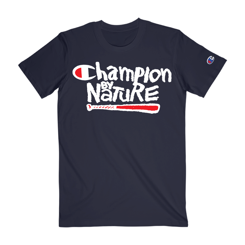 Champion By Nature Navy Tee
