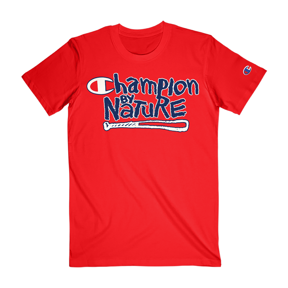 Champion By Nature Red Tee