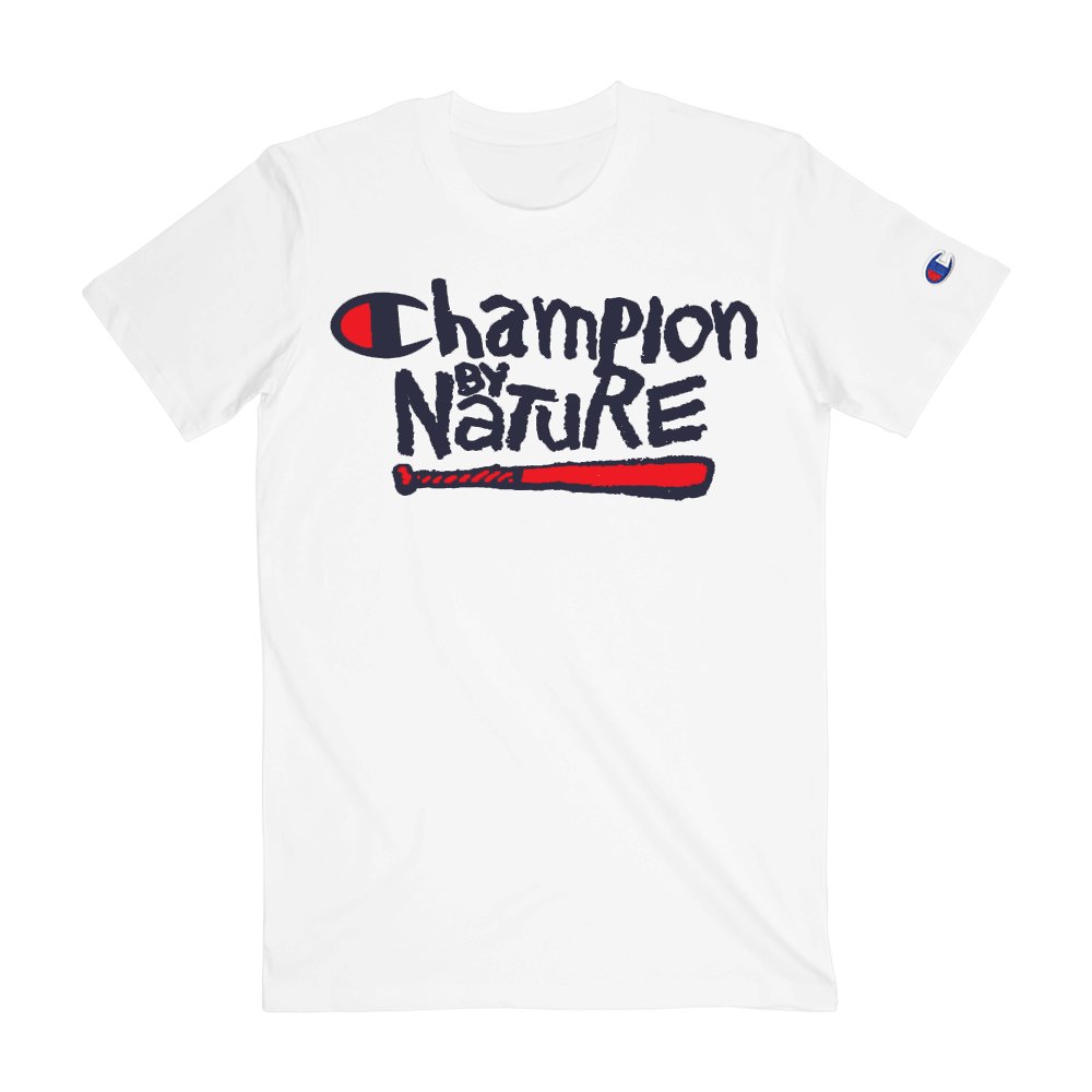 Champion By Nature White Tee
