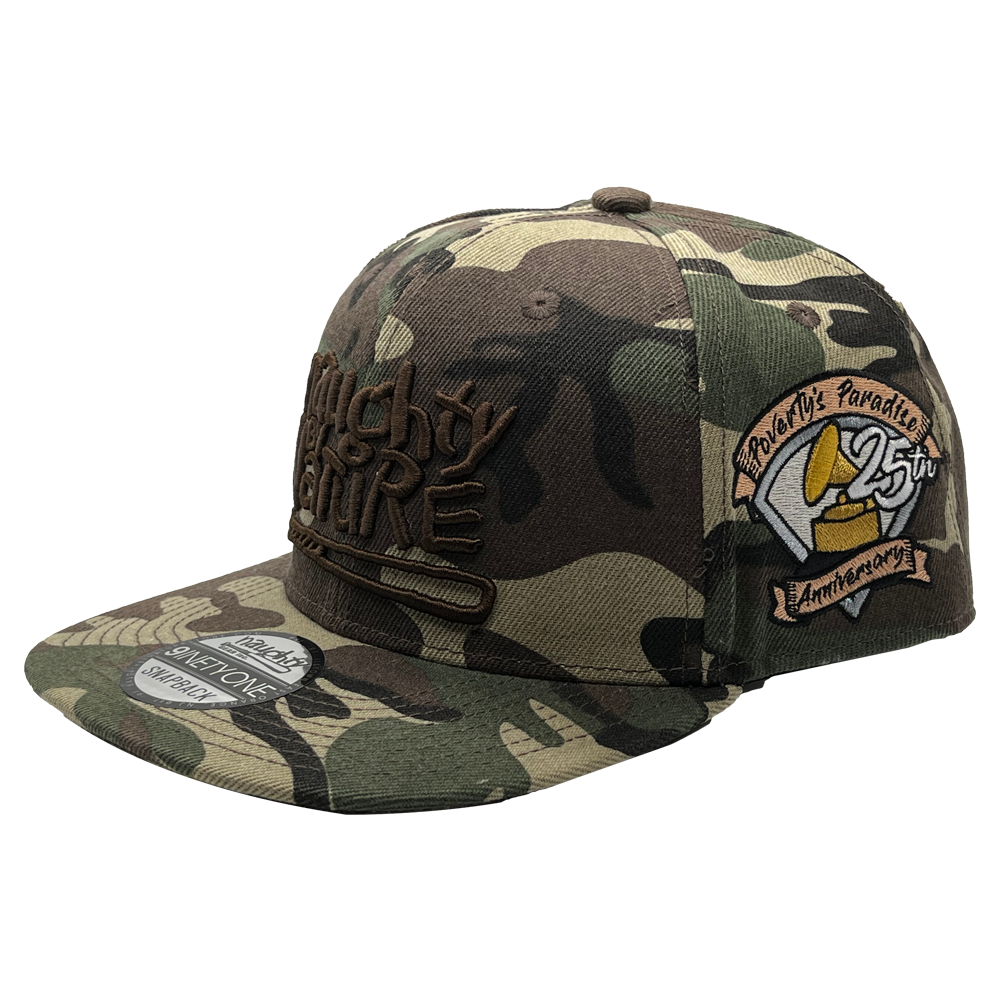 ★New Era★ NAUGHTY BY NATURE X New Era 5950 Ball Cap Camo 1 Naughty By Nature Camo Snapback Cap – Naughty by Nature