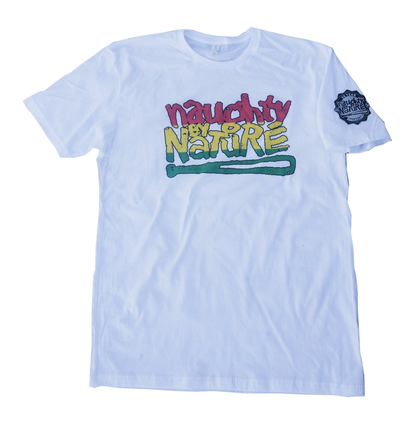 Naughty By Nature Roots White Tee
