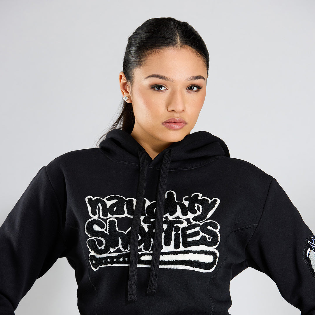 Black Hoodie Dress – Naughty by Nature